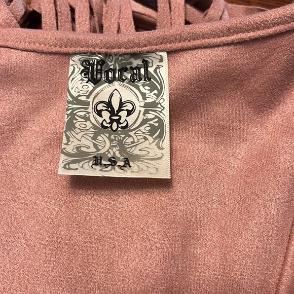 Vegan suede fringe dress ON SALE🎊🎉🥳 - Picture 4 of 7